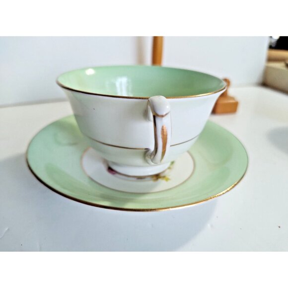 Taylor & Kent England Bone China Tea  Cup & Saucer Set Floral Bouquet - Picture 8 of 10